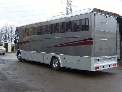 Horse Box Back view
